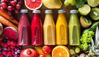 Sucos, néctares e smoothies