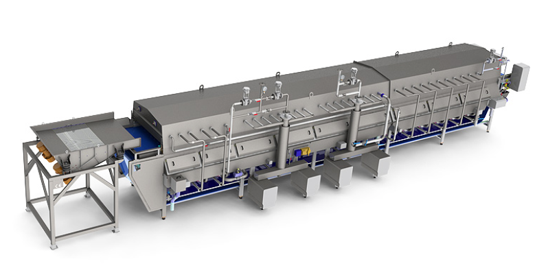 Revolutionizing frozen vegetables: Urtasun blanchers reduce energy use and steam consumption while increasing output.