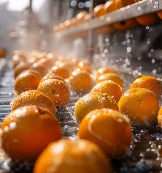 Citrus Cleaning Process