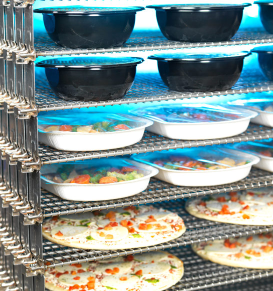 Spiral Freezing Ready Meals