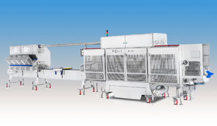 GTSV Sandwich Carton Wedge Erecting & Sealing Machine