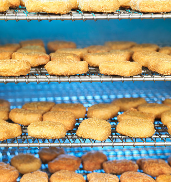 Spiral Freezing Nuggets