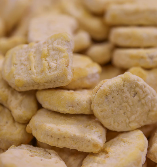 Frozen Nugget After Spiral Freezing