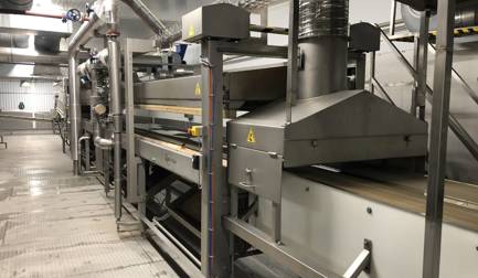 Túneis de cozimento a vapor