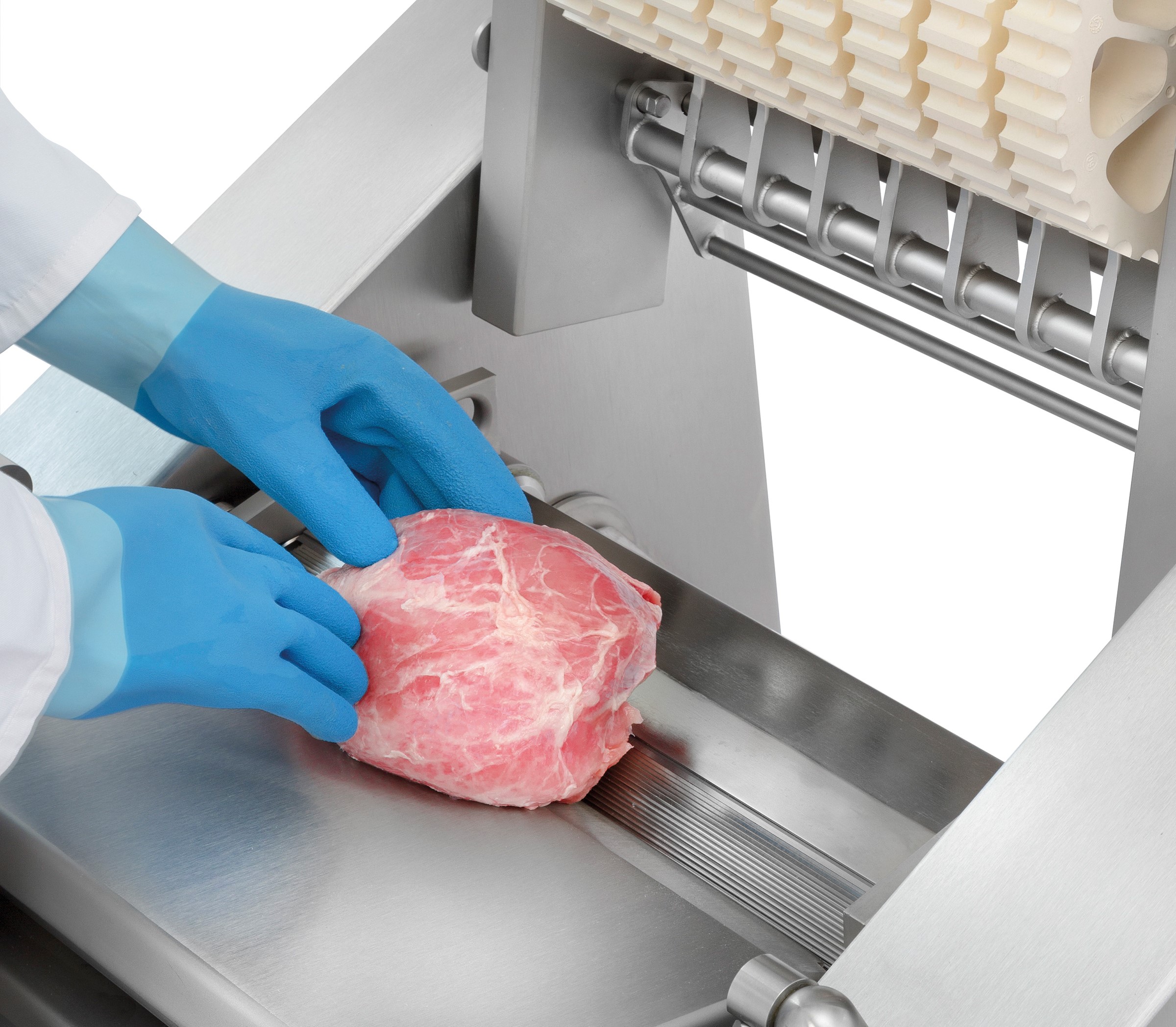 MAJA ESB 4434 V combined derinding and membrane skinner | JBT Marel