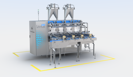 JBT’s PLF International Unveils New PLF Virtus™ Inline Vacuum Filler