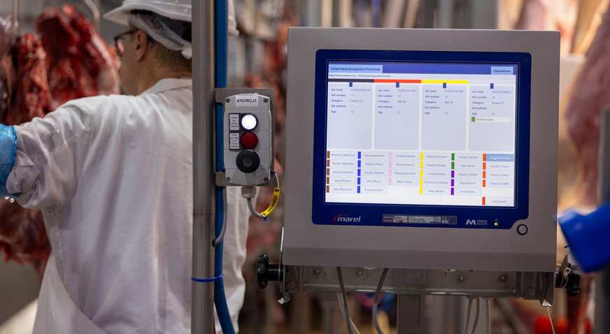 Zakrzewscy Beef Processing Factory Software Screen