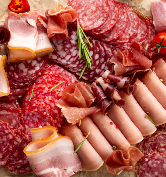 Assorted Deli Cured Meats