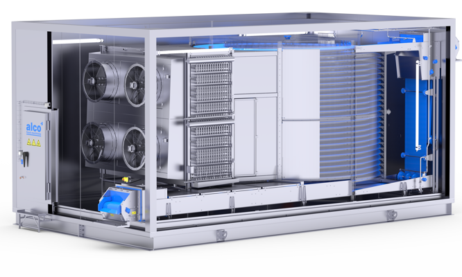 alco Sprial Freezer - ASK