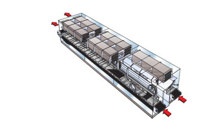 Frigoscandia Flat Product Freezer
