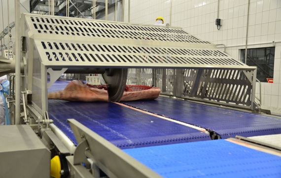 Carcass Cutter For Pork Primal Cutting In Processing Plant