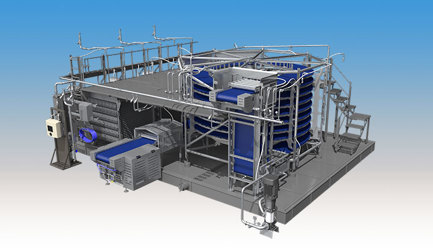 Northfield CleanFREEZE™ Spiral Freezer