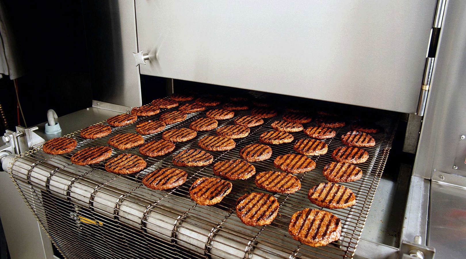 JBT Double D Chargrill Bar Marker Hamburger