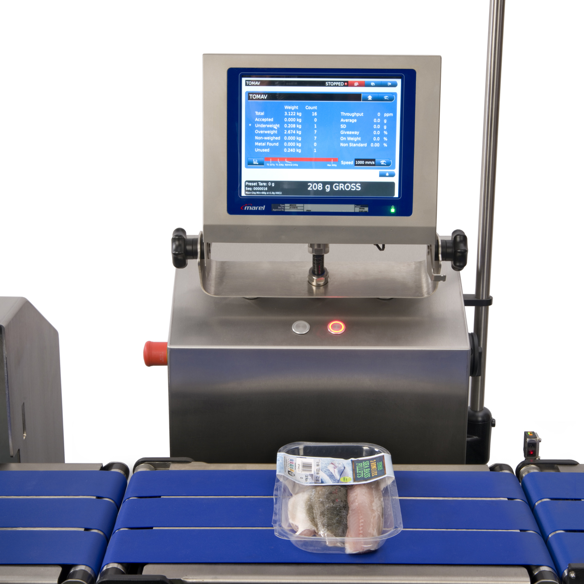 Checkweighing in seafood processing | JBT Marel