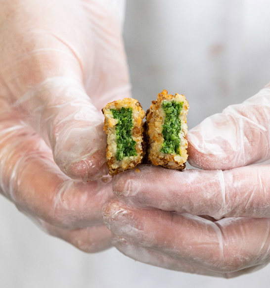 Freezing Spinach Fingers